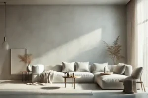 Pintura com Efeito Granulado em Paredes para Ambientes Minimalistas
